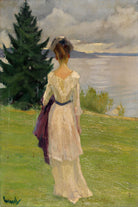 Edward Cucuel Print, After the rain, early (1910) as an unframed print