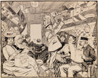 Edward Cucuel Print, Eisenbahnabteil (1901) as an unframed print