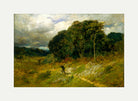 Edward Mitchell Bannister Print, Approaching Storm (1886) — rolled canvas