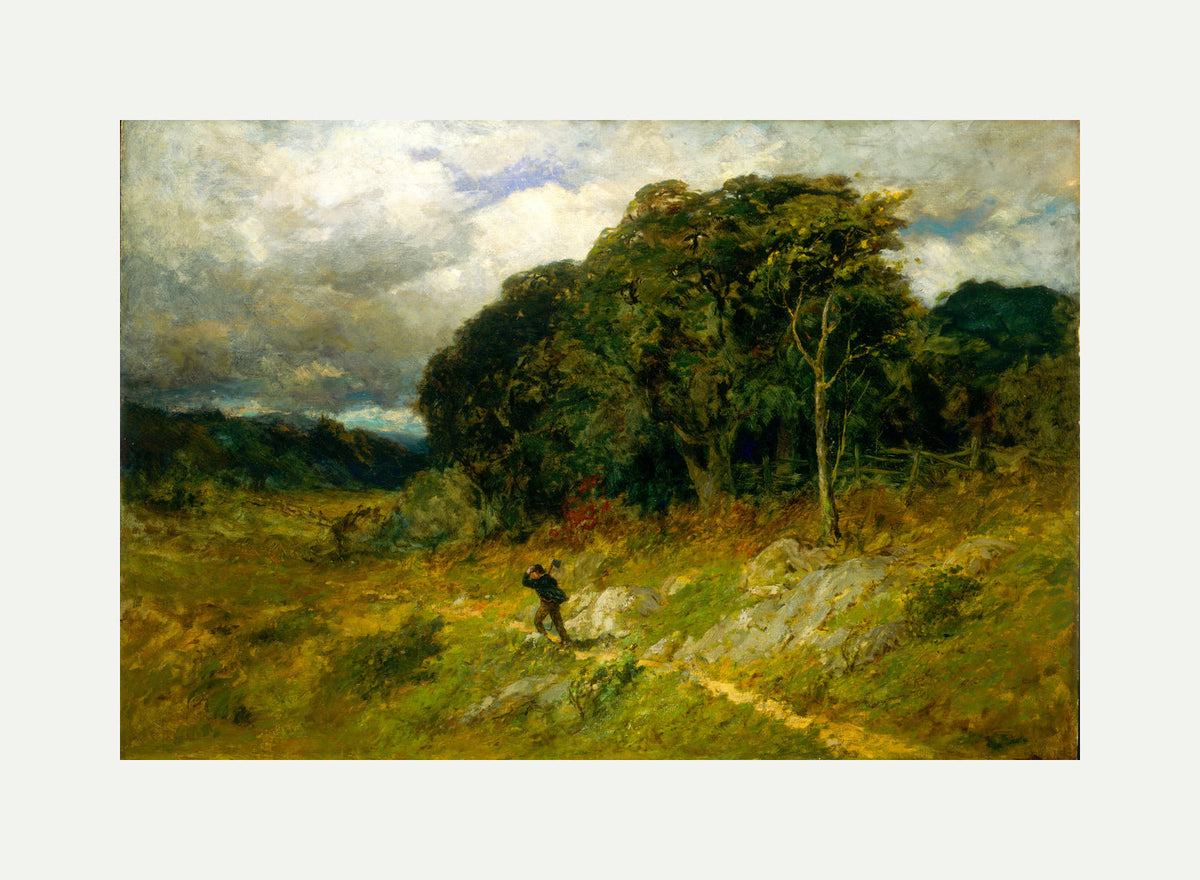 Edward Mitchell Bannister Print, Approaching Storm (1886) — rolled canvas
