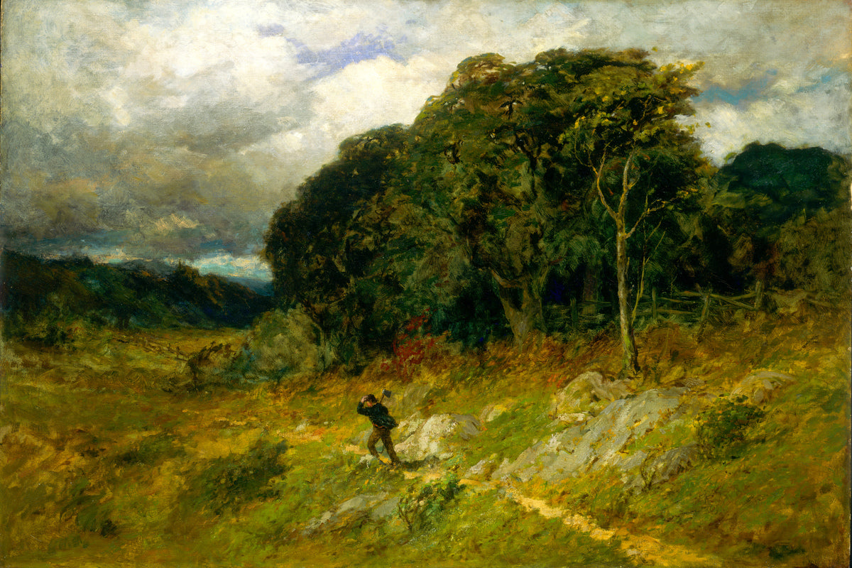 Edward Mitchell Bannister Print, Approaching Storm (1886) — unframed