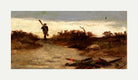 Edward Mitchell Bannister Print, Fisherman by Water (1886) — rolled canvas