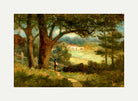 Edward Mitchell Bannister Print, Homeward (1895) — rolled canvas