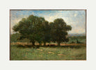 Edward Mitchell Bannister Print, Landscape (1899) — rolled canvas