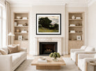 Edward Mitchell Bannister Print, Landscape — living room roomset