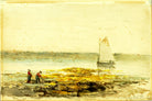 Edward Mitchell Bannister Print, Morning on the Shore (1892) — unframed