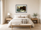 Edward Mitchell Bannister Print, Ocean Cliffs (1881) — bedroom