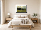 Edward Mitchell Bannister Print, Pleasant Pastures (1887) — bedroom