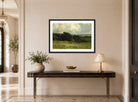 Edward Mitchell Bannister Print, Pleasant Pastures (1887) — hallway