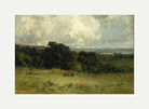 Edward Mitchell Bannister Print, Pleasant Pastures (1887) — rolled canvas