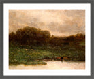 Edward Mitchell Bannister Print, Summer Twilight — dark grey frame