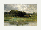 Edward Mitchell Bannister Print, Swale Land (1898) — rolled canvas