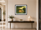 Edward Mitchell Bannister Print, The Old Homestead — hallway
