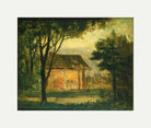 Edward Mitchell Bannister Print, The Old Homestead — rolled canvas