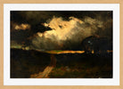 Edward Mitchell Bannister Print, The Storm (1881) — oak frame