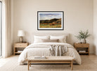 Edward Mitchell Bannister Print, Untitled (Cows Grazing beneath Hills) (1891) — bedroom