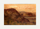 Edward Mitchell Bannister Print, Untitled (Landscape with Rocks) (1898) — rolled canvas