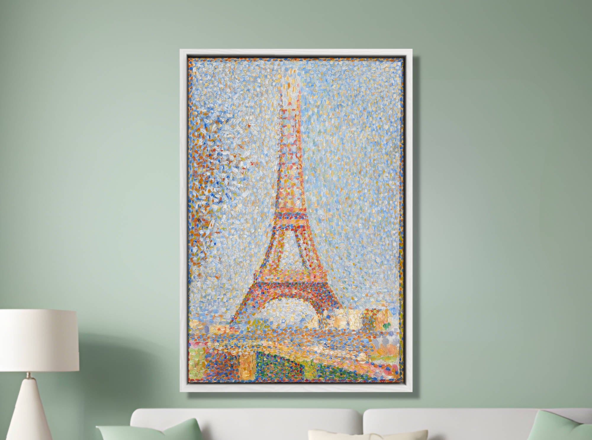 Georges Seurat Print : Eiffel Tower (1889)