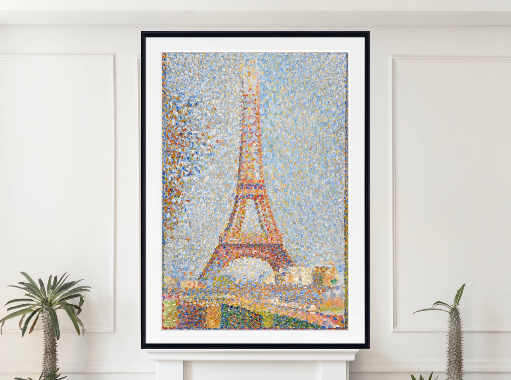 Georges Seurat Print : Eiffel Tower (1889)