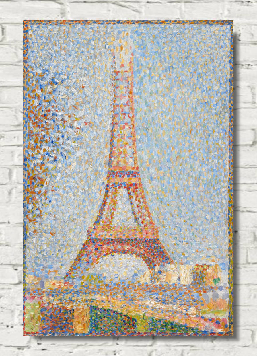 Georges Seurat Print : Eiffel Tower (1889)