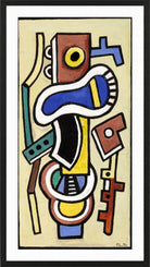 Fernand Léger, Abstraction — black frame