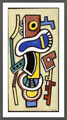Fernand Léger, Abstraction — dark grey frame