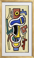 Fernand Léger, Abstraction — gold frame