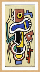 Fernand Léger, Abstraction — oak frame