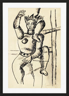 Fernand Léger, Acrobat — black frame
