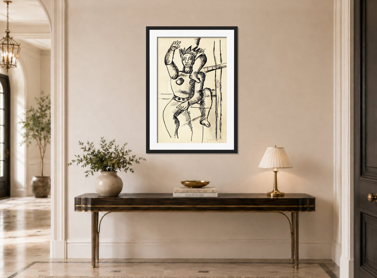 Fernand Léger, Acrobat — hallway