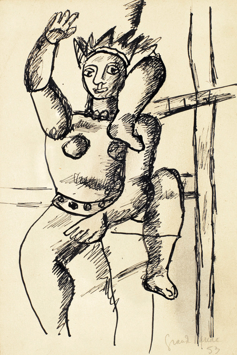 Fernand Léger, Acrobat — unframed