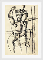 Fernand Léger, Acrobat — white frame
