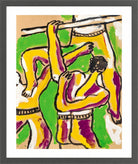 Fernand Léger, Acrobates — dark grey frame