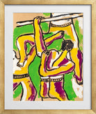 Fernand Léger, Acrobates — gold frame