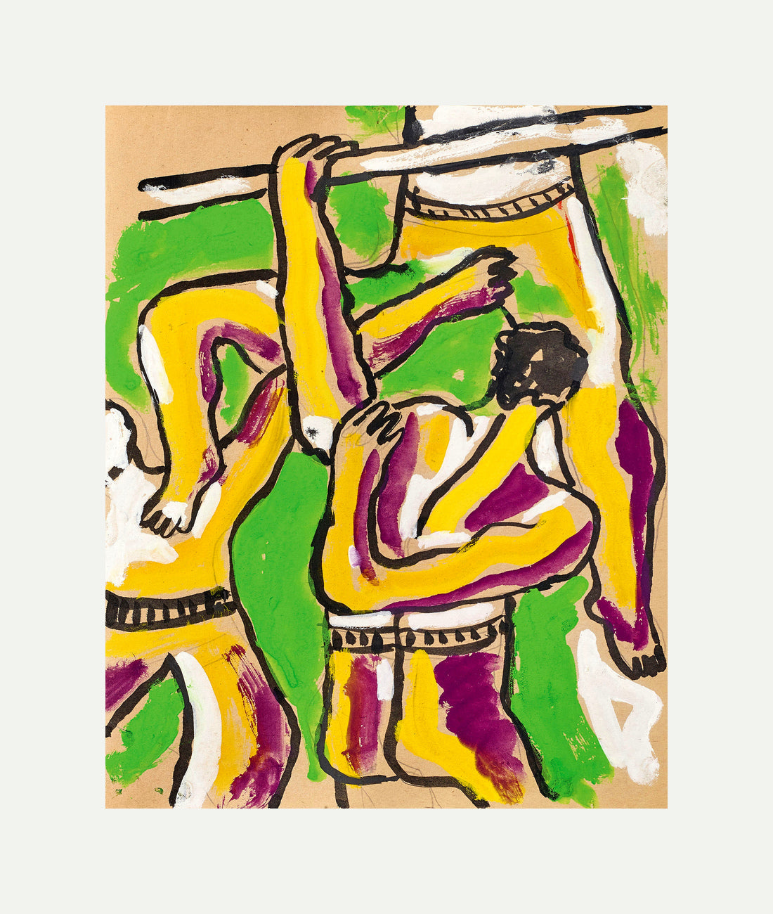 Fernand Léger, Acrobates — rolled canvas