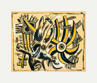 Fernand Léger, Arbre et fleur — rolled canvas