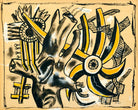 Fernand Léger, Arbre et fleur — unframed