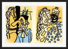 Fernand Léger, Cirque VI — black frame