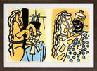 Fernand Léger, Cirque VI — brown frame