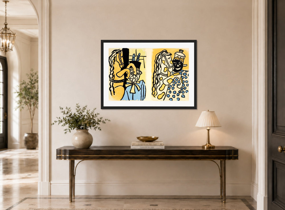 Fernand Léger, Cirque VI — hallway