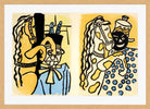 Fernand Léger, Cirque VI — oak frame