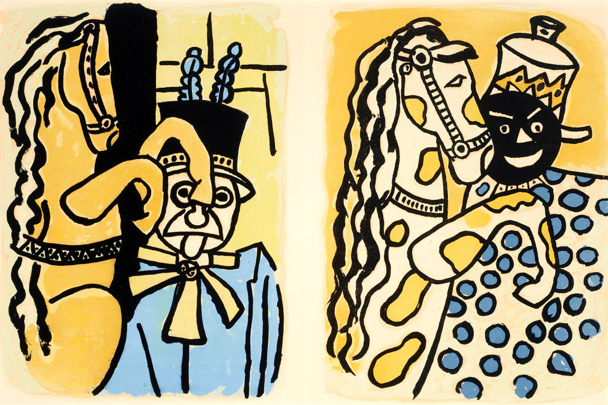 Fernand Léger, Cirque VI — unframed
