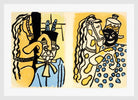 Fernand Léger, Cirque VI — white frame