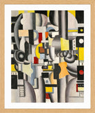 Fernand Léger, Composition — oak frame