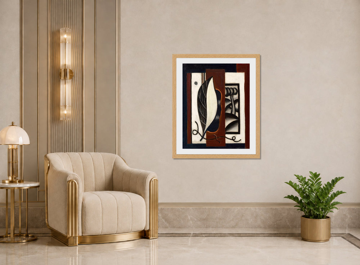 Fernand Léger, Composition à la feuille — art deco roomset
