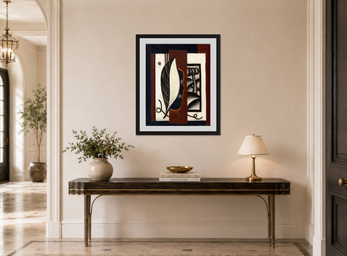 Fernand Léger, Composition à la feuille — hallway