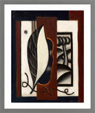 Fernand Léger, Composition à la feuille — light grey frame