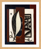 Fernand Léger, Composition à la feuille — oak frame