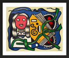 Fernand Léger, Composition à la poupée — black frame