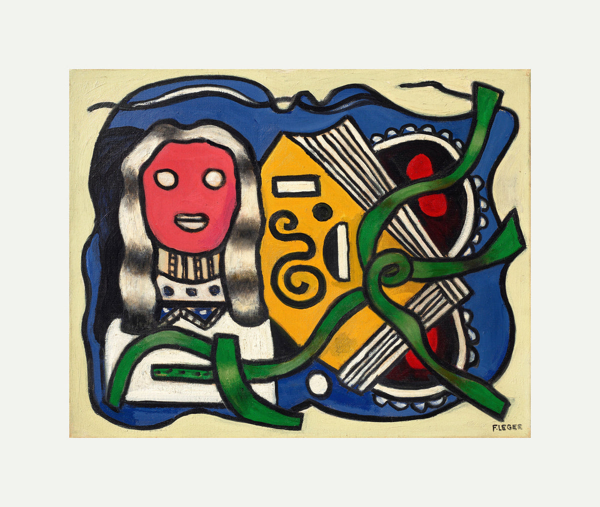 Fernand Léger, Composition à la poupée — rolled canvas